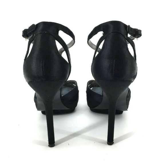 Nine West Borderine 2 Strappy Stiletto Heel Sz 8.5 - Picture 3 of 8